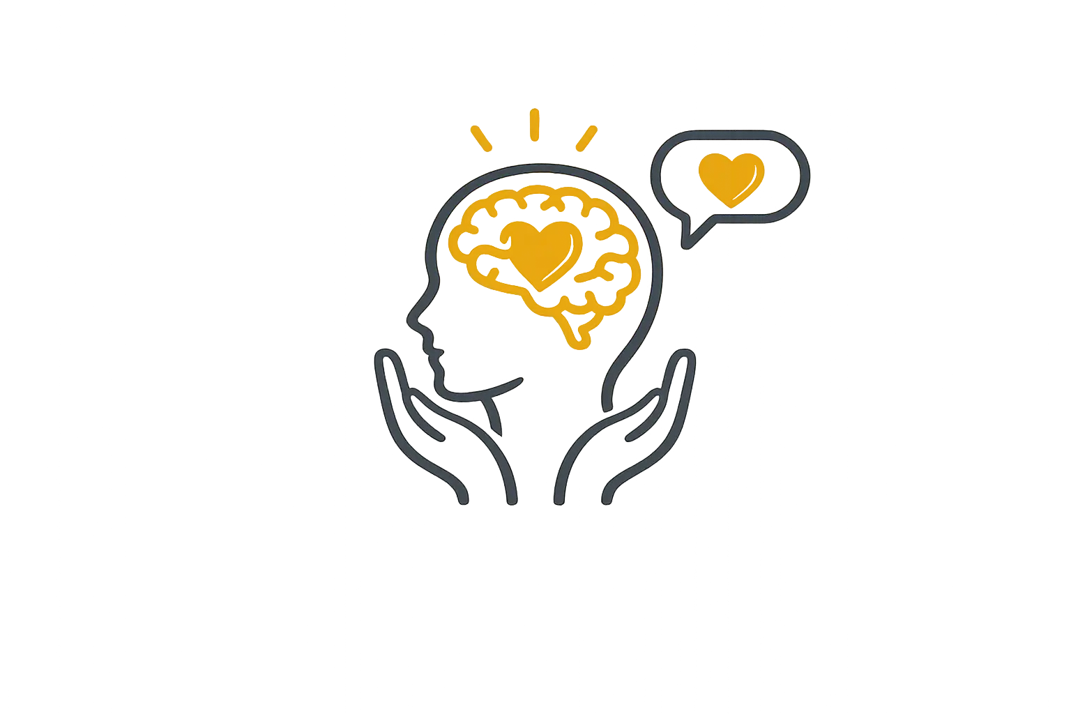 Icon of Mental health Support